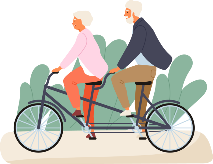 illustration majoration idf velo